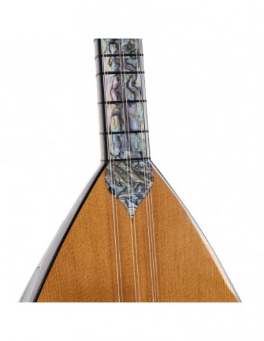 Çınar Ağacı Gövde Sedef Klavye Uzun Sap Bağlama