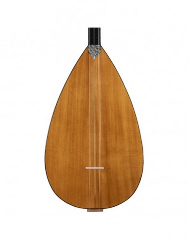 Çınar Ağacı Gövde Abanoz Burgu Kısa Sap Bağlama