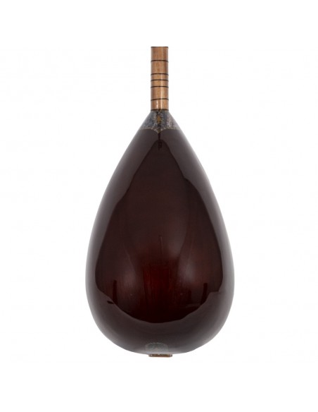 Çınar Ağacı Gövde Abanoz Burgu Kısa Sap Bağlama