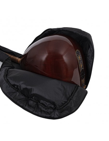 Çınar Ağacı Gövde Abanoz Burgu Kısa Sap Bağlama