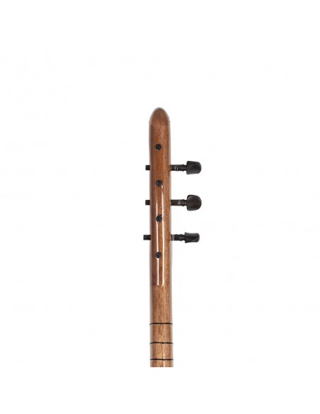 Çınar Ağacı Gövde Abanoz Burgu Kısa Sap Bağlama