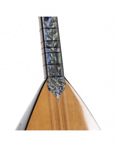 Çınar Ağacı Gövde Sedef Klavye Kısa Sap Bağlama