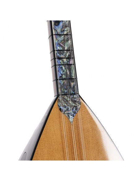 Çınar Ağacı Gövde Sedef Klavye Kısa Sap Bağlama