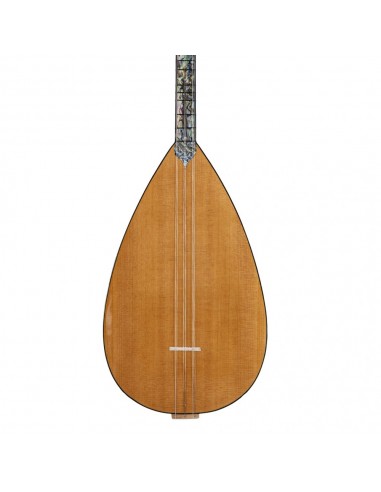 Ceviz Ağacı Gövde Sedef Klavye Uzun Sap Bağlama