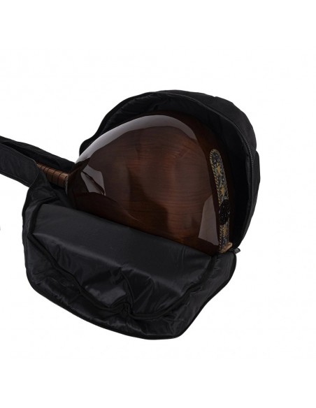 Ceviz Ağacı Gövde Sedef Klavye Uzun Sap Bağlama