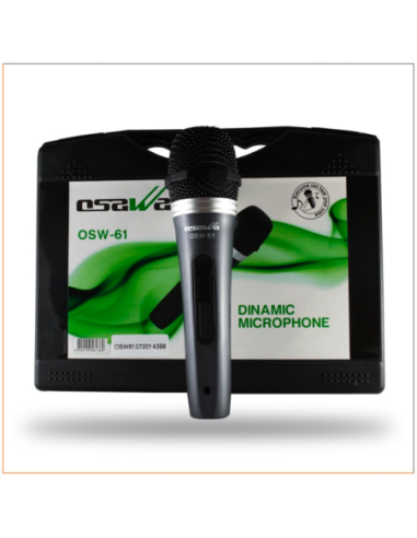 Osawa OSW-61 Dinamik Vokal Mikrofon