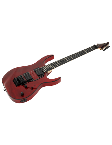 S by Solar SB4.6FRFBR Elektro Gitar – Flame Red