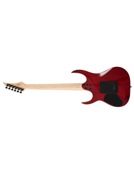 S by Solar SB4.6FRFBR Elektro Gitar – Flame Red