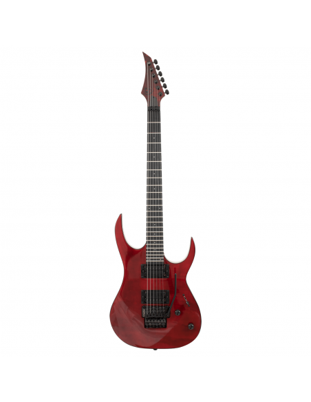 S by Solar SB4.6FRFBR Elektro Gitar – Flame Red