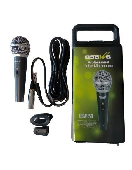 Osawa OSW-58 Dinamik Vokal Mikrofon