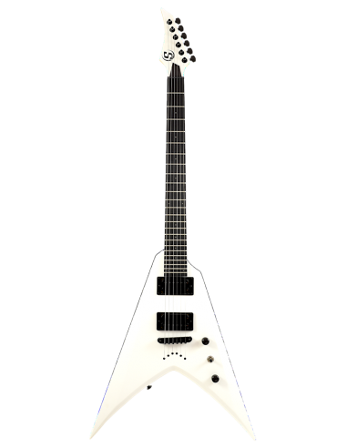 S by Solar VB4.6W Elektro Gitar – White