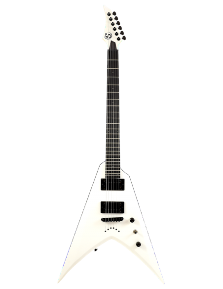 S by Solar VB4.6W Elektro Gitar – White