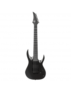 S by Solar AB4.7C 7 Telli Elektro Gitar – Carbon Black Matte