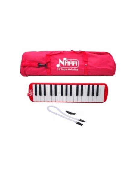 Nara NR-32-K Kırmızı Melodika