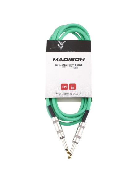 Madison MİC-002-3M-GRN Gitar Kablosu 3 M Yeşil