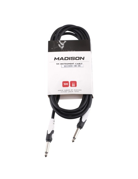 Madison MİC-002-3M-BK Gitar Kablosu 3 M Siyah