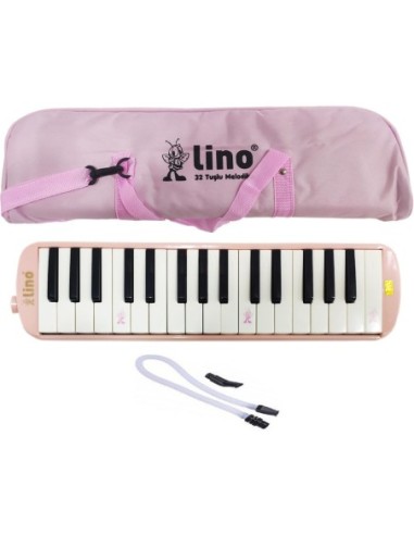 Lino Melodika 32 Tuş Pastel Pembe
