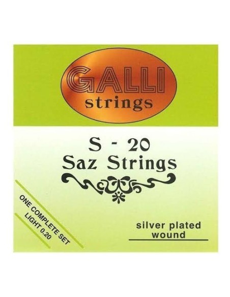 Galli S20 Bağlama Teli Uzun Sap