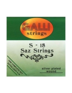 Galli S18 Bağlama Teli Kısa Sap